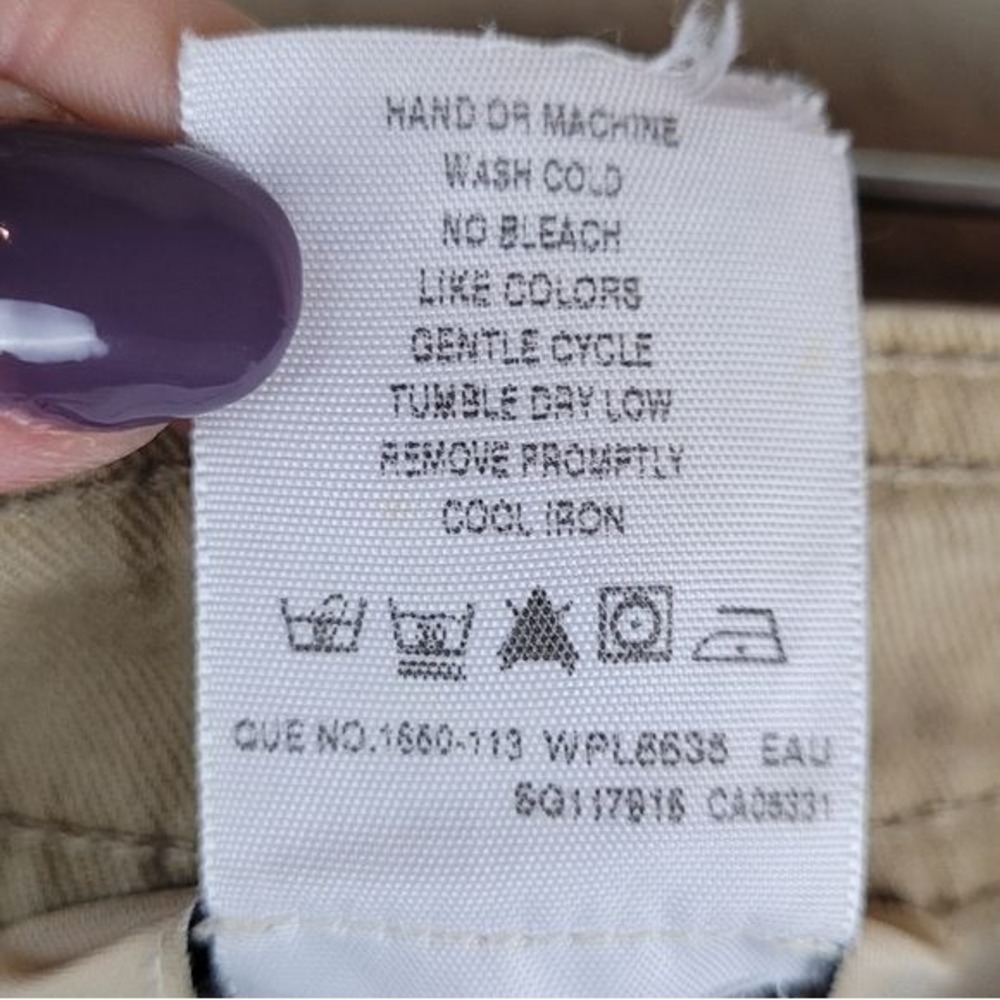 Woolrich Pant‎  Womens 10 High Waist Khaki Pants Hiking Outdoor Casual - Picture 8 of 13